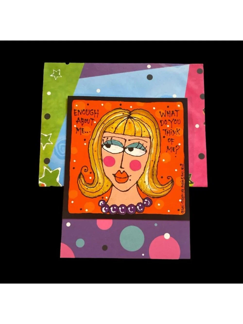Variety SIX PACK Leanin' Tree Unused VTG Notecards Birthday Friendship Funny